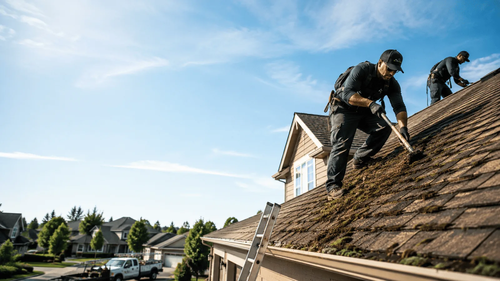 Roof Moss Removal in Savannah, OH near me